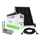 Nature's Generator Lithium 1800 Solar Generator and Transfer Switch - Green Vista Living